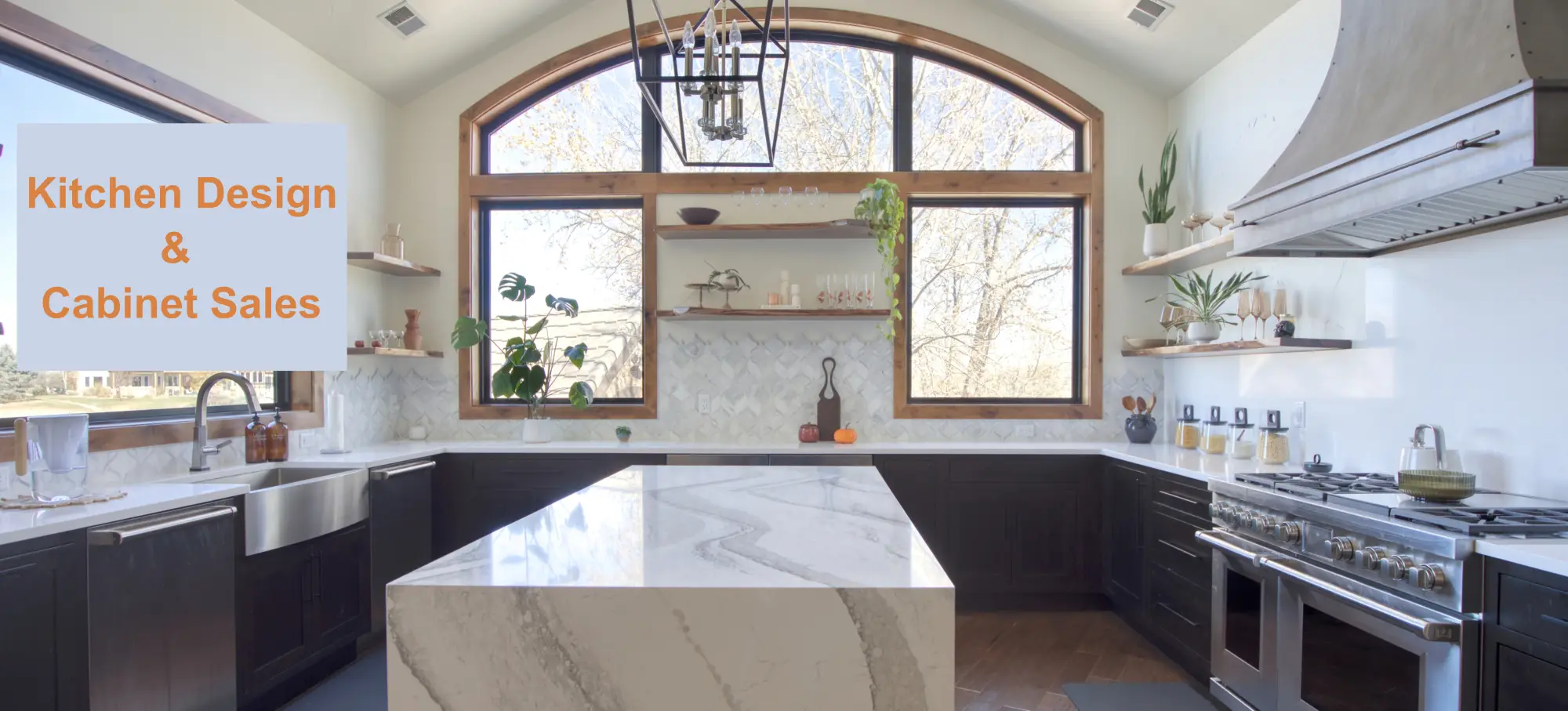 Beautiful kitchen design in Boulder Colorado featuring cabinets by Crestwood